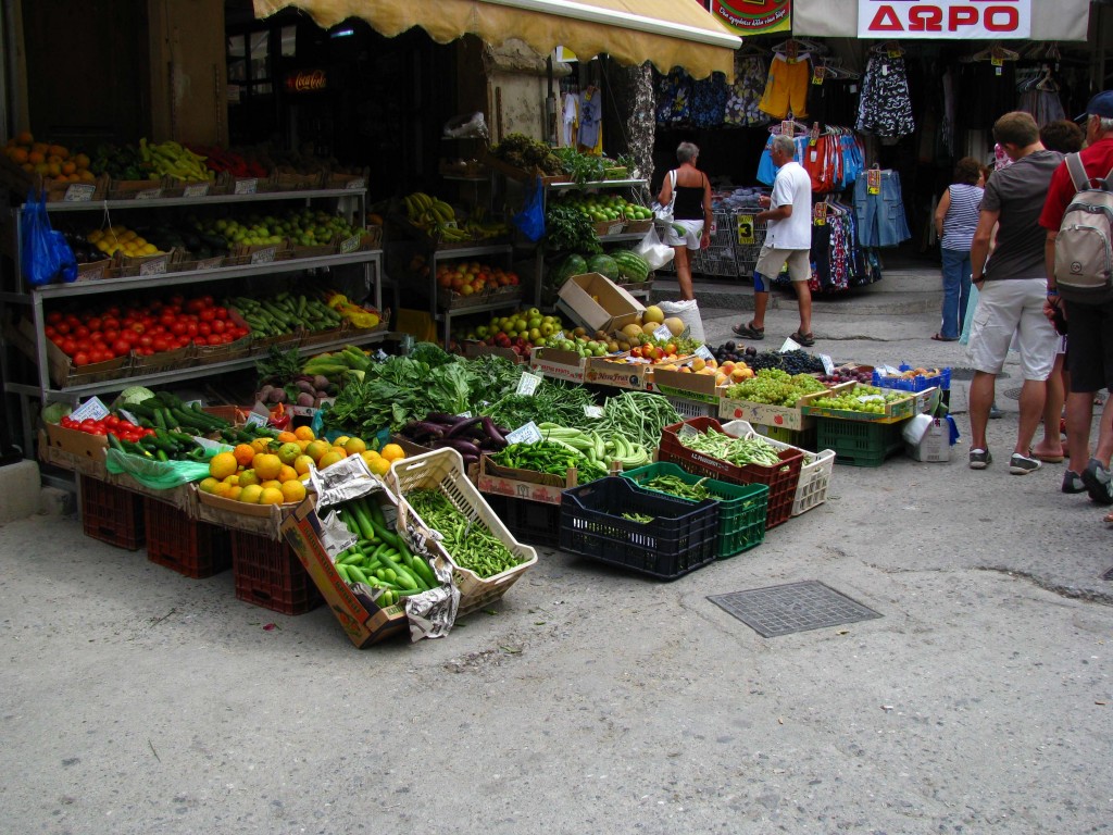 Markt in Rethymno